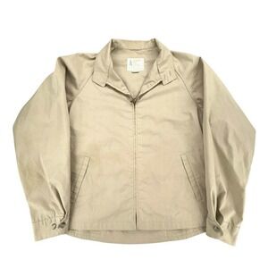 London Fog Mens Vintage Lined Lightweight Long Jacket Bomber Coat‎